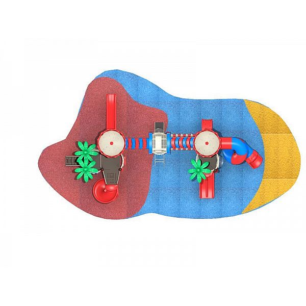 Игровой комлекс-площадка для детей Castle Seies HDS-CB1281