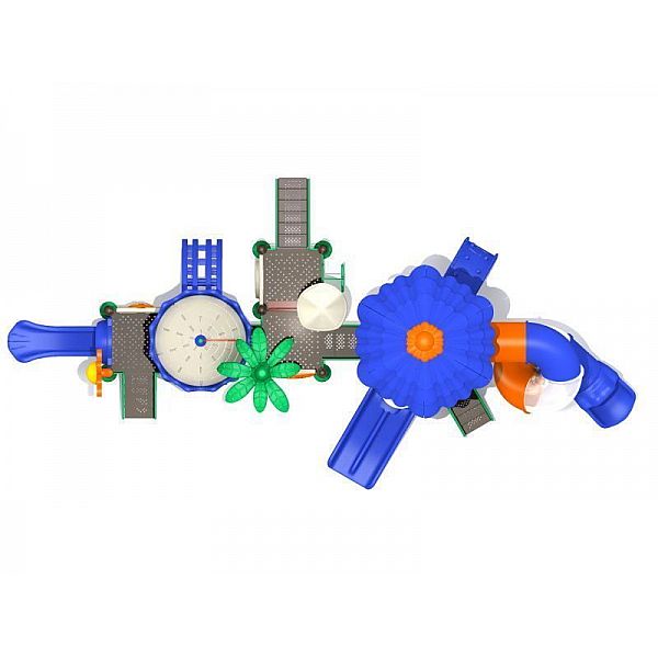 Игровой комлекс-площадка для детей Castle Seies HDS-CB1405