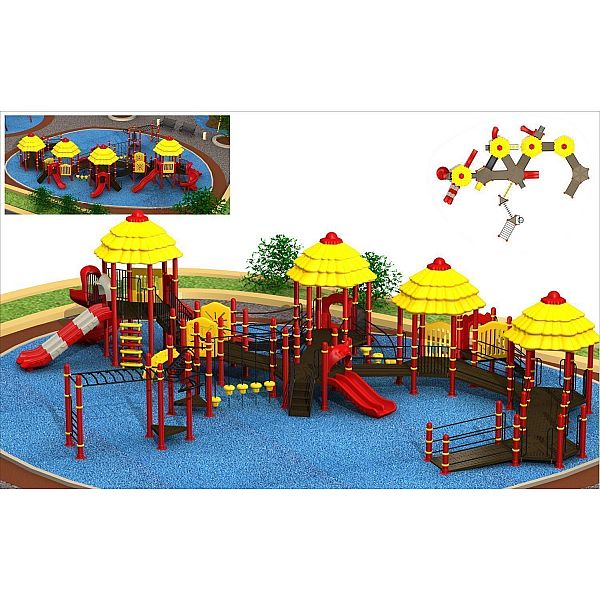 Игровой комлекс-площадка для детей Nature Series HDS-ZR1244