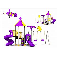 Ігровий комлекс-майданчик для дітей Nature Series HDS-ZR473