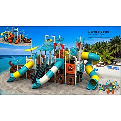 Игровой комлекс-площадка для детей Pirate Ship|Water Park HDS-HD1109