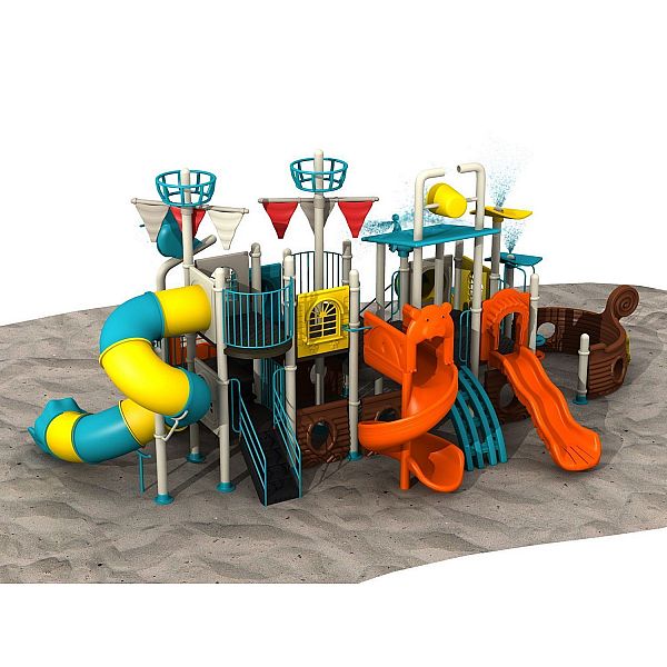Игровой комлекс-площадка для детей Pirate Ship|Water Park HDS-HD1109