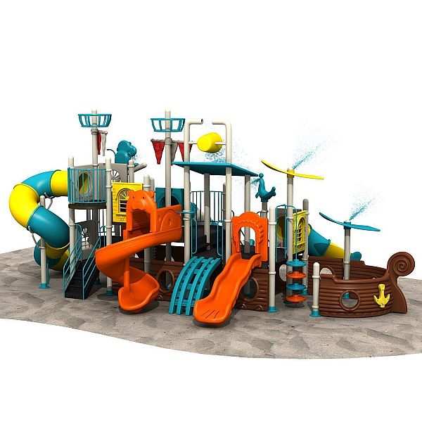 Игровой комлекс-площадка для детей Pirate Ship|Water Park HDS-HD1109