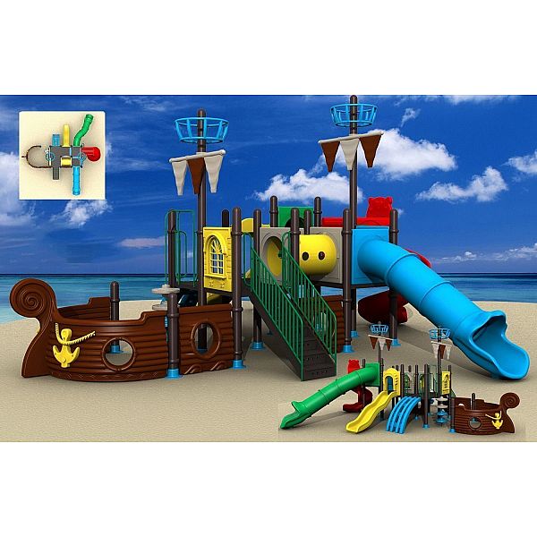 Игровой комлекс-площадка для детей Pirate Ship HDS-HD116