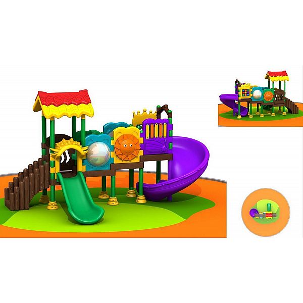 Игровой комлекс-площадка для детей All Plastic Series HDS-QS027