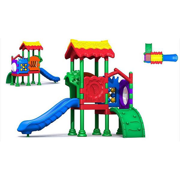 Игровой комлекс-площадка для детей All Plastic Series TQ-QS028