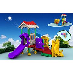 Ігровий комлекс-майданчик для дітей All Plastic Series HDS-QS001