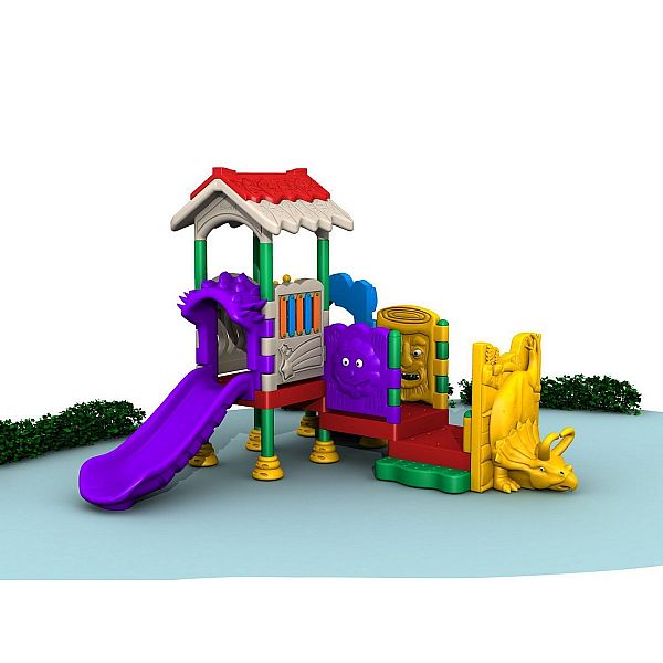 Ігровий комлекс-майданчик для дітей All Plastic Series HDS-QS001
