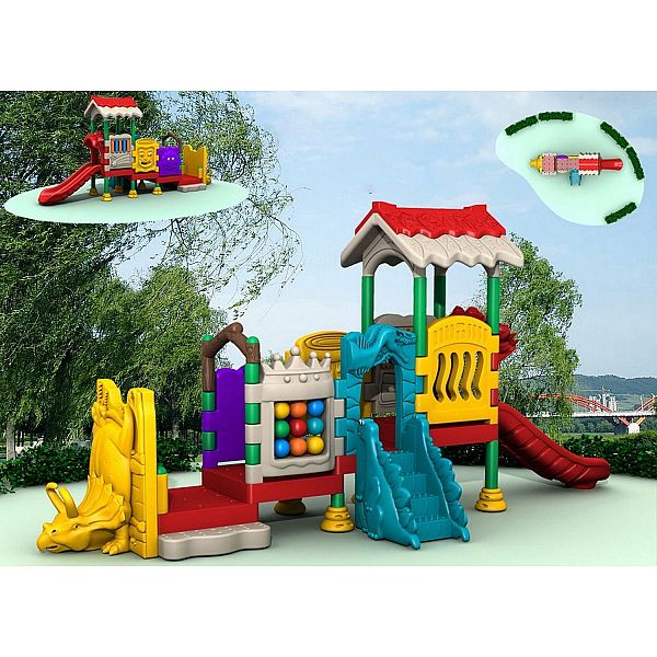 Игровой комлекс-площадка для детей All Plastic Series HDS-QS005