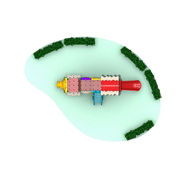 Игровой комлекс-площадка для детей All Plastic Series HDS-QS005