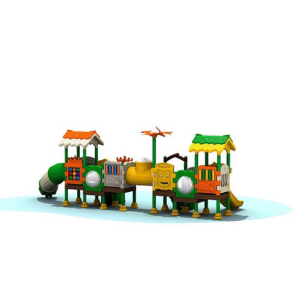 Ігровий комлекс-майданчик для дітей All Plastic Series HDS-QS007