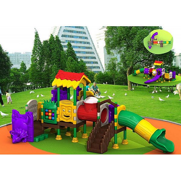 Игровой комлекс-площадка для детей All Plastic Series HDS-QS010
