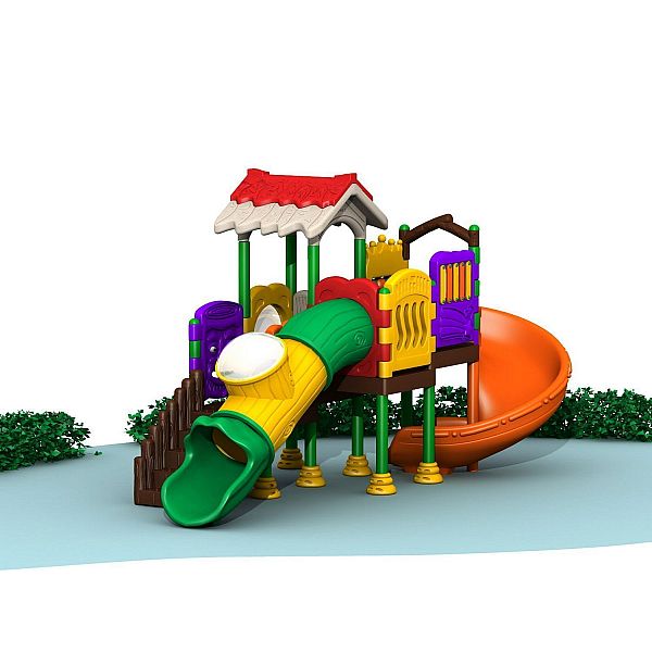 Ігровий комлекс-майданчик для дітей All Plastic Series HDS-QS011