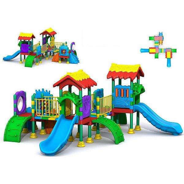 Игровой комлекс-площадка для детей All Plastic Series HDS-QS022