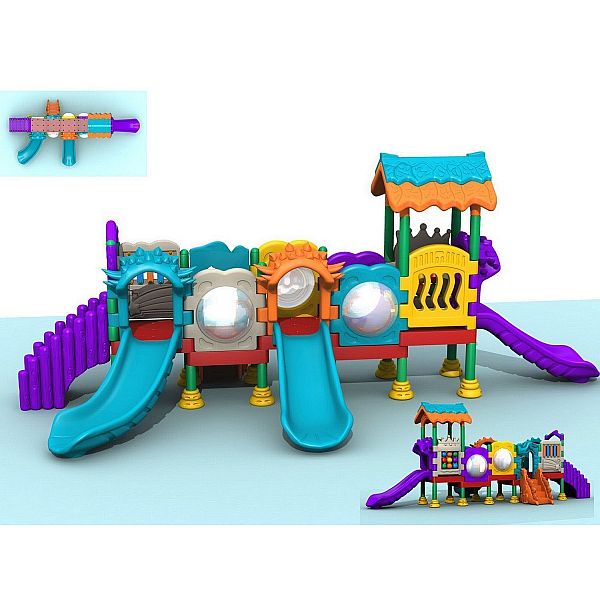 Игровой комлекс-площадка для детей All Plastic Series HDS-QS023