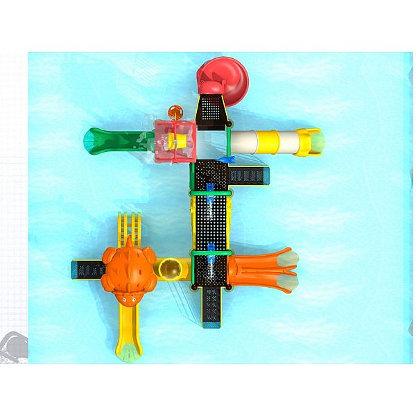 Игровой комлекс-площадка для детей Water Park HDS-ZR1163 all equipment