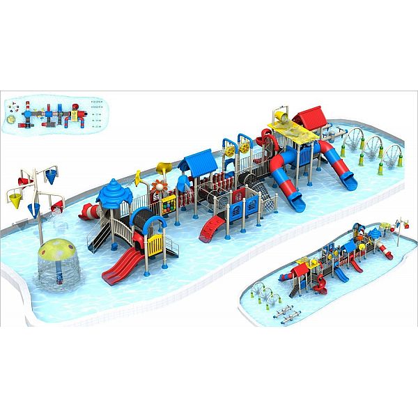 Игровой комлекс-площадка для детей Water Park HDS-ZR1112 all equipment