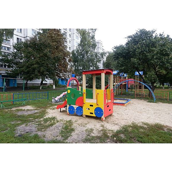 Паровозик з гіркою InterAtletika TE502