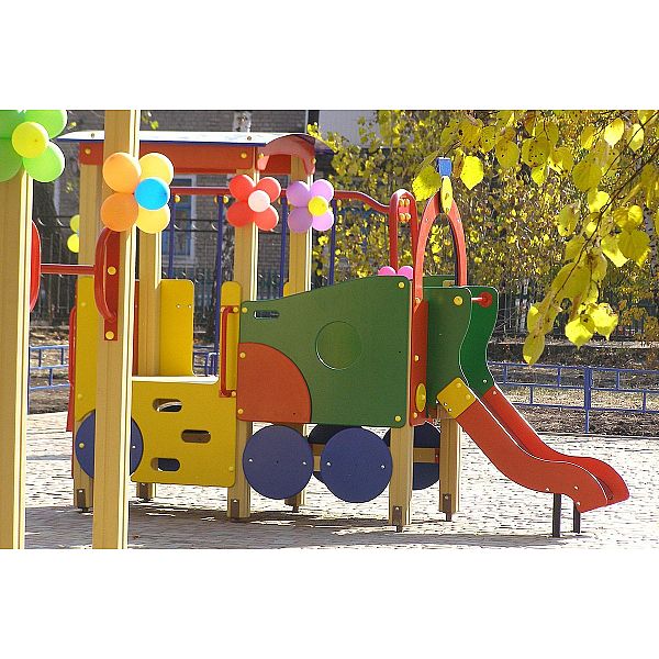 Паровозик з гіркою InterAtletika TE502