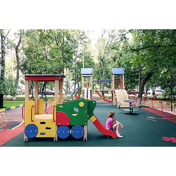 Паровозик з гіркою InterAtletika TE502