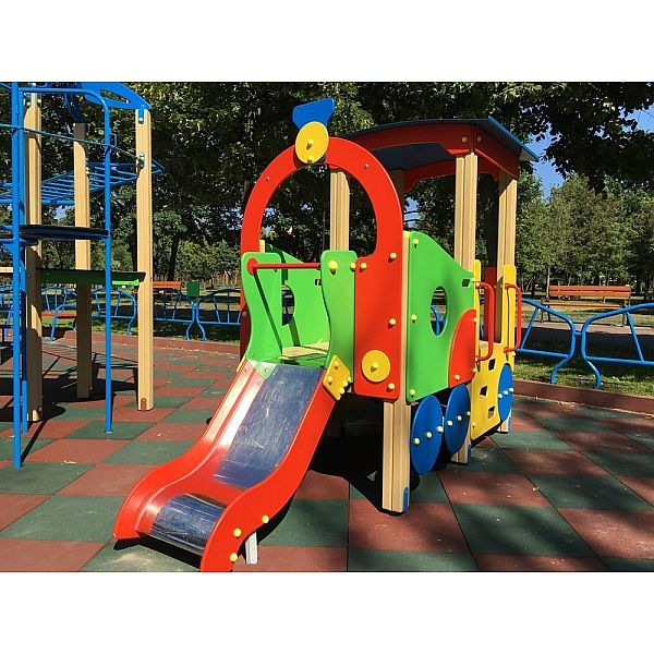 Паровозик з гіркою InterAtletika TE502