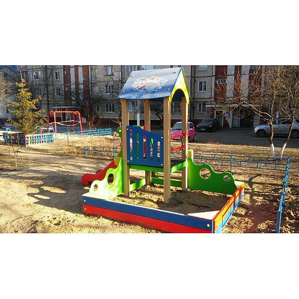 Пісочниця з гіркою InterAtletika TE312