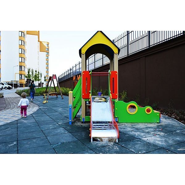 Пісочниця з гіркою InterAtletika TE312