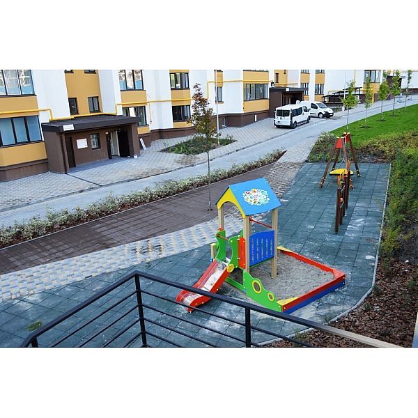 Пісочниця з гіркою InterAtletika TE312