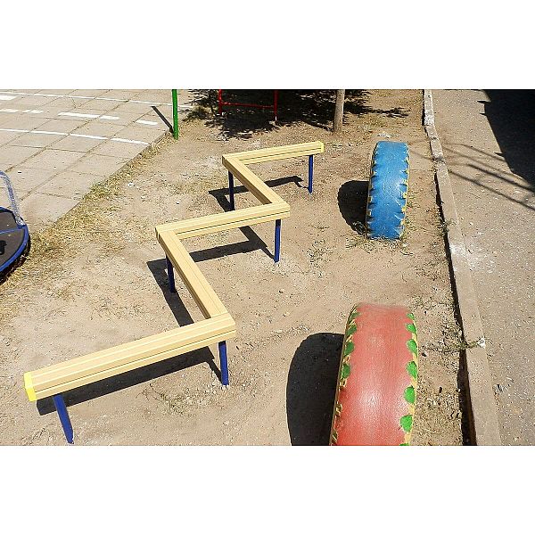 БРЕВНО ДЕРИВ'ЯНЕ ізогнуте InterAtletika S702