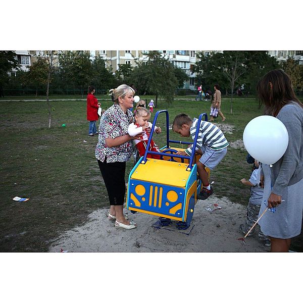 Гойдалка на пружині "Джип" InterAtletika TE205