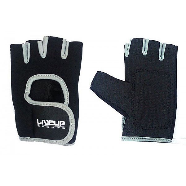 Перчатки LiveUp Training Gloves Black-Grey (LS3077-LXL)
