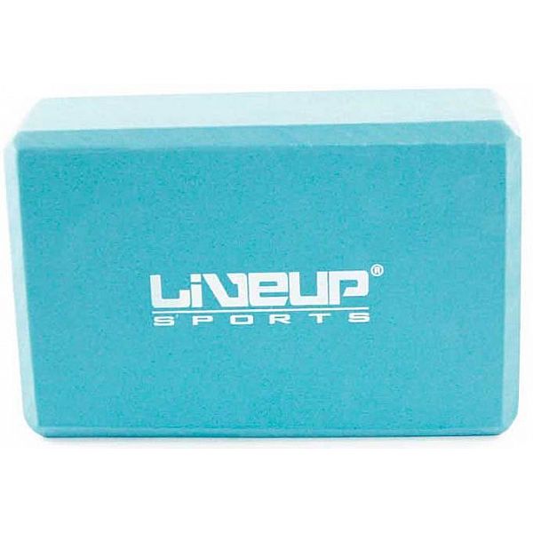 Блок для йоги LiveUp EVA Brick Blue (LS3233A-b)