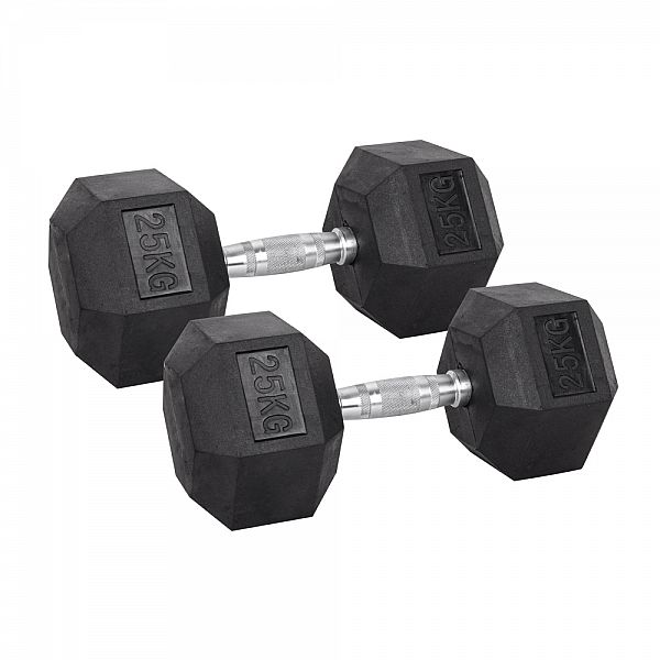 Набір шестигранних гантелей inSPORTline Hexsteel 2 x 3-40 кг