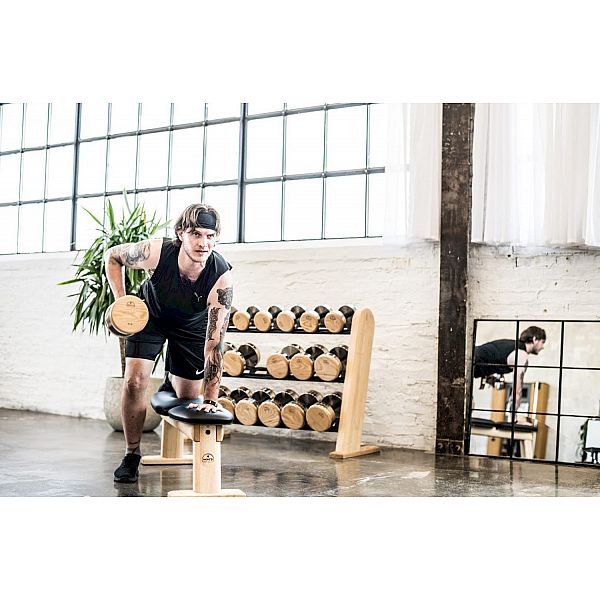 Гантелі NOHrD DumbBell Natural Ясен