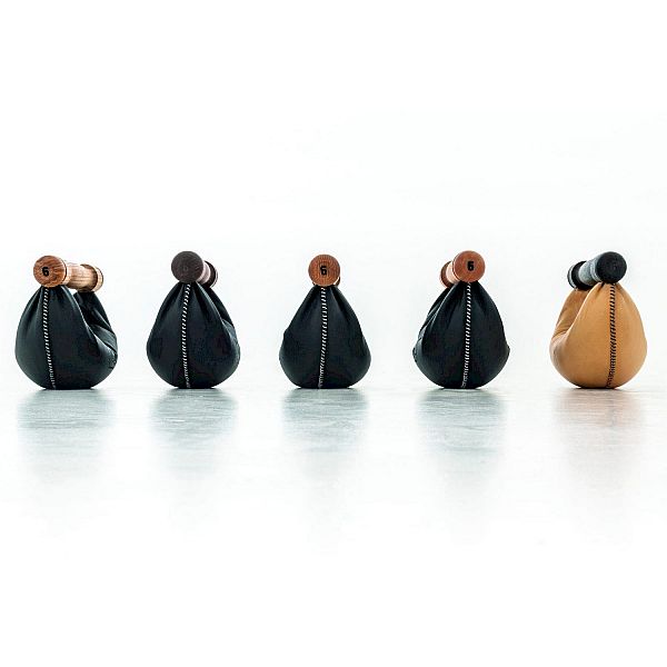 Гантелі NOHrD SwingBell 2-8кг з дошкою Board Natural Ясен