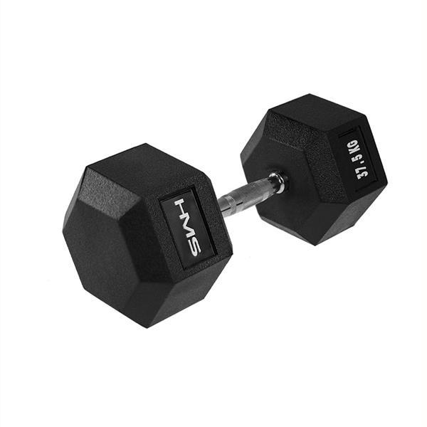 Гантель гексагональна HMS HEX PRO 37.5кг