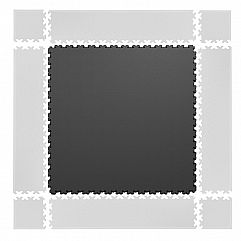 Килимок-пазл inSPORTline Simple Dark Grey