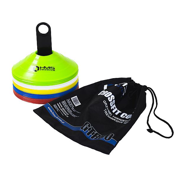 Набір тренувальних грибків-конусів 50шт HMS Premium GTR50