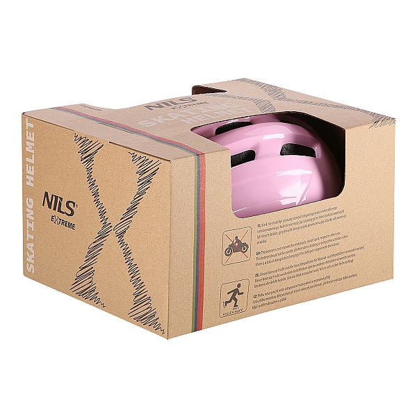 Шолом Nils Extreme MTV62J розм. S 48-52 рожевий