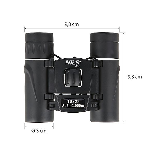Бінокль 10х Nils Camp NC1714