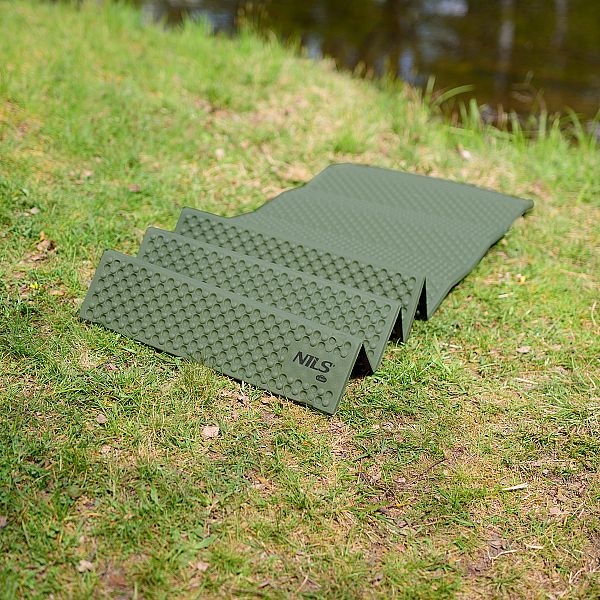 Карімат туристичний складаний Nils Camp NC1768 188см зелений