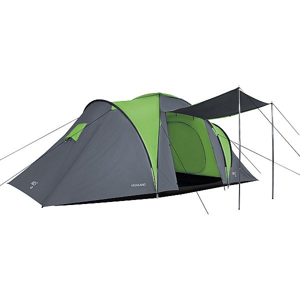 Туристичний намет Nils Camp NC6031 Highland зелено-сірий