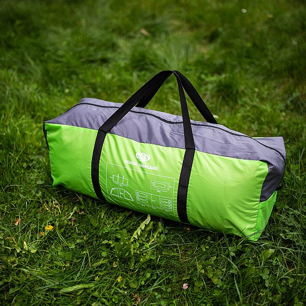 Туристичний намет Nils Camp NC6031 Highland зелено-сірий