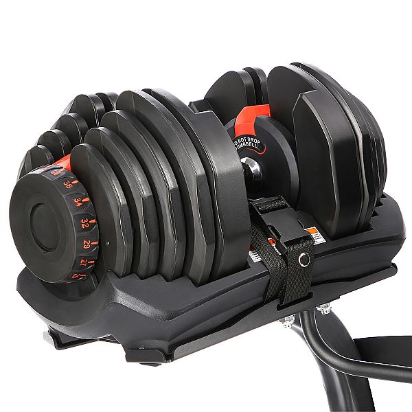 Набір: гантелі з регульованою вагою та підставкою HMS STR10 Pro + 2шт SR80