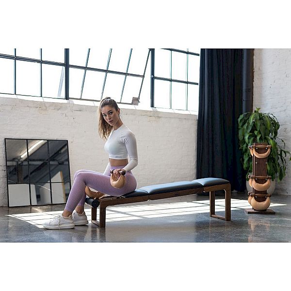 Універсальна лава NOHrD TriaTrainer Classic Горіх (шкіра)