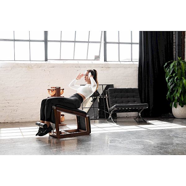 Універсальна лава NOHrD TriaTrainer Classic Горіх (шкіра)