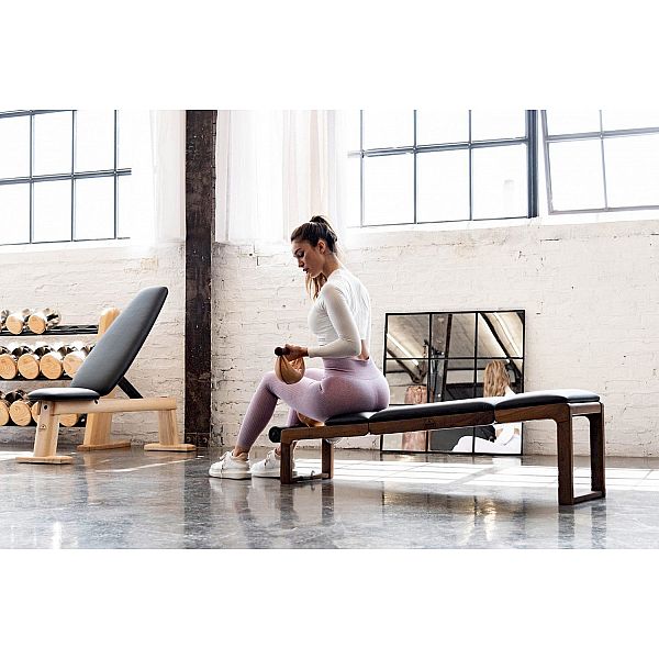 Універсальна лава NOHrD TriaTrainer Classic Горіх (шкіра)