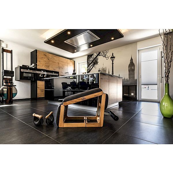 Універсальна лава NOHrD TriaTrainer Classic Nature Горіх (шкіра)