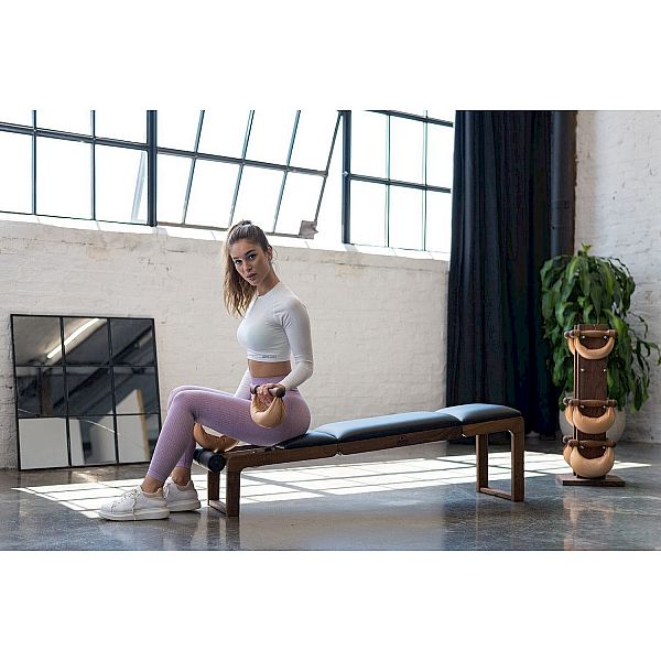 Універсальна лава NOHrD TriaTrainer Classic Nature Горіх (шкіра)