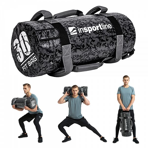 Мешок с песком для тренировок Fitness Crossfit inSPORTline Fitbag Camu 30кг